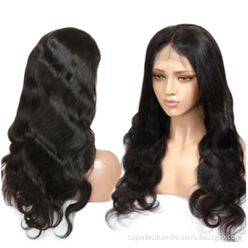 Wholesale Price Brazilian 5x5 Lace Closure Wig  Pre-Plucked With Baby Hair Closure Wig,100% brazilian remy virgin hair